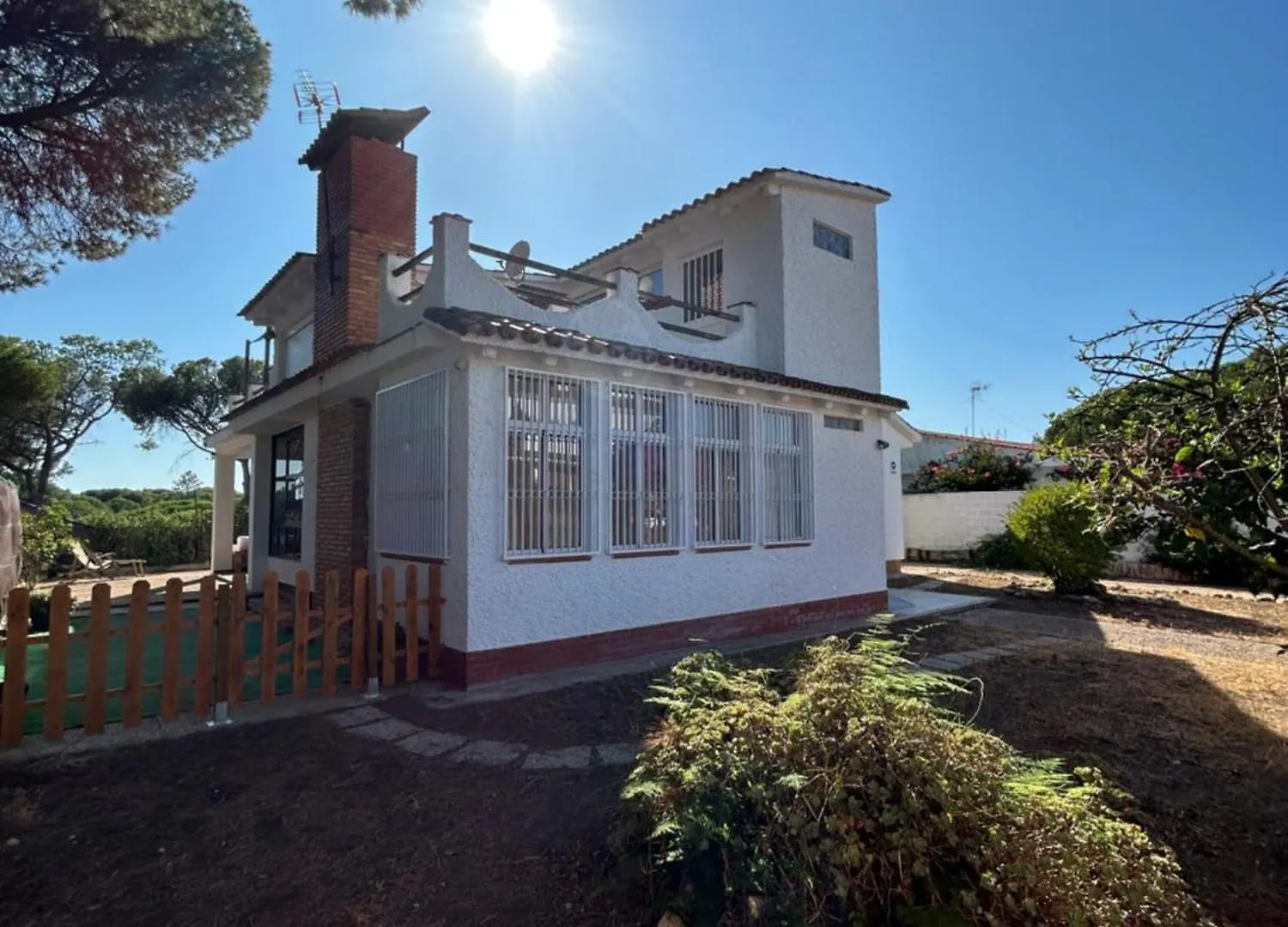 Chalet En Parcela Privada 우엘바 펜션